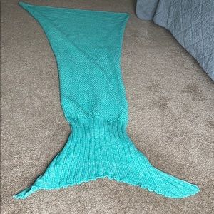 crochet mermaid blanket